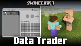 Data Trader Mod (1.21.1, 1.20.1) – New Customizable Trader