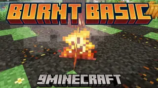 Burnt Basic Mod (1.21.11, 1.20.1) – Watch Fires Spread and Leave Charred Ruins