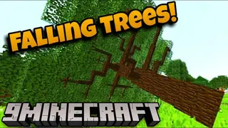 Panda's Falling Tree's Mod (1.21.11, 1.20.1) – Realistic Tree Falling