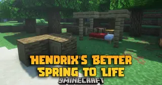 Hendrix's Better Spring To Life Mod (26.2, 1.21.11) – Fireflies, Mooblooms, And Hollow Logs