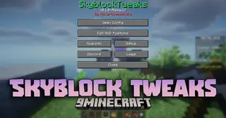 Skyblock Tweaks Mod (1.21.11, 1.21.1) – Hypixel SkyBlock Utility HUD
