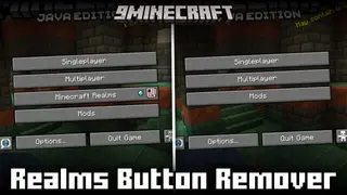 Realms Button Remover Mod (26.2, 1.20.1) – Removes The Realm Button From Main Menu