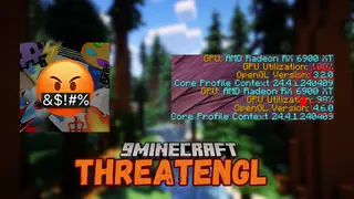 ThreatenGL Mod (1.21.11, 1.20.1) – Forces The Game to Use The Latest OpenGL