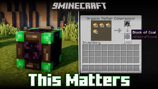 This Matters Mod (26.1.2, 1.20.1) – Compress Organic Matter Into Coal Blocks