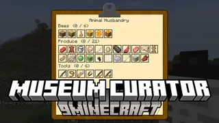 Museum Curator Mod (1.21.1, 1.20.1) – Track And Collect Every Minecraft Items