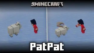Pat Pat Mod (26.2, 1.20.1) – Allows You Pat Mobs