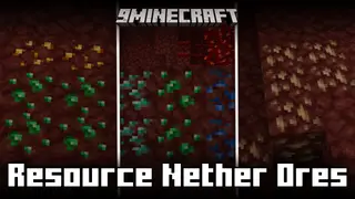 Resource Nether Ores Mod (26.1.2, 1.20.1) – Nether Ore Variants