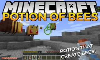 Potion of Bees Mod (26.1.2, 1.20.1) – Guaranteed to Cure what Ails You
