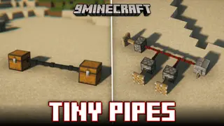 Tiny Pipes Mod (26.2, 1.20.1) – Transport Items, Fluids & Redstone