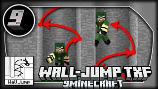 Wall Jump TXF Mod (26.2, 1.20.1) – Parkour-style Movement