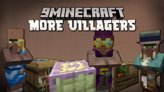 More Villagers Mod (26.2, 1.20.1) – Build a Village of Experts