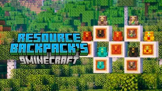 Resource Backpack's Mod (26.1.2, 1.21.1) – Configurable Backpack Sizes