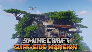 Cliff-side Mansion Map (26.2, 1.20.1) – Luxury Above a Dense Jungle Canopy