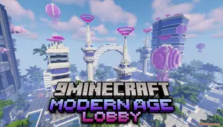 Modern Age Lobby Map (26.2, 1.20.1)- Futuristic City Before the Match Begins