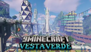 Vesta Verde Map (26.2, 1.20.1) – Solarpunk Island City