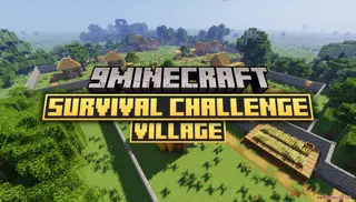 Survival Challenge Village Map (26.2, 1.20.1) – Survive the Countdown to Defend the Village