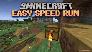 Easy Speed Run Map (26.2, 1.20.1) – Beat The Game Quickly