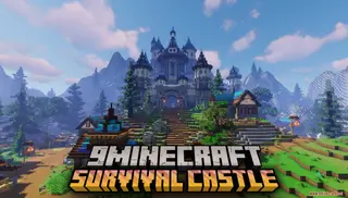 Survival Castle Spawn Map (26.2, 1.20.1) – Grand Coastal Kingdom