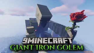 Giant Iron Golem Map (26.2, 1.20.1) – Colossal Golem Statue