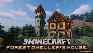 Forest Dwellers House Map (26.2, 1.20.1) – A Cozy Woodland Base