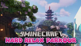Harp Relax Parkour Map (26.2, 1.20.1) – Peaceful Leaps