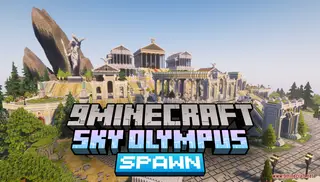 Sky Olympus Spawn Map (26.2, 1.20.1) – Above the Clouds