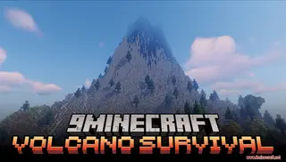 Volcano Survival Map (26.2, 1.20.1) – Survive The Aftermath