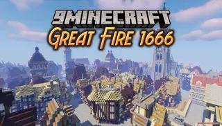 Great Fire 1666 Map (26.2, 1.20.1) – Pre-Fire London