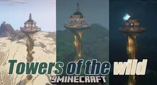 Towers of the Wild Modded Mod (1.21.11, 1.20.1) – Multiple Dimensions & Planets