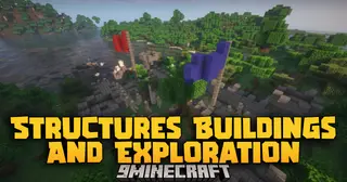 Structures Buildings And Exploration Mod (26.2, 1.20.1) – Structure Based Expansion