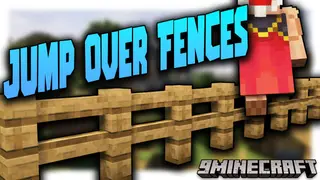 Jump Over Fences Mod (26.1.2, 1.20.1) – Hopping Fences and Parkour