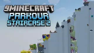 Parkour Staircase 2 Map (26.2, 1.20.1) – Climb To The Top