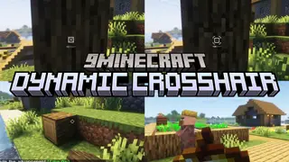 Dynamic Crosshair Mod (26.2, 1.20.1) – Hides Or Changes The Crosshair