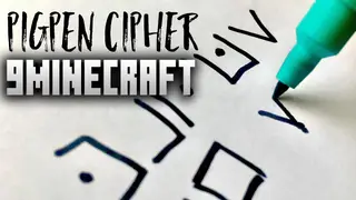 Pig Pen Cipher Mod (26.2, 1.20.1) – New Minecraft Font