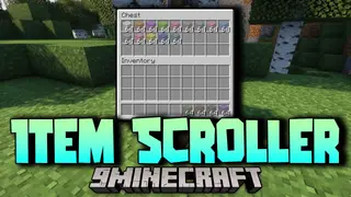 Item Scroller Mod (26.2, 1.20.1) – Moving Items in Inventory GUIs