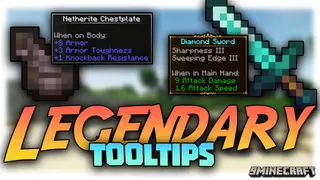 Legendary Tooltips Mod (26.2, 1.20.1) – A New Way to View Tooltips