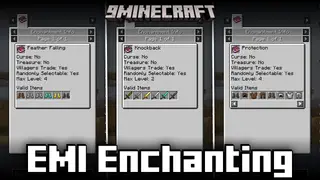 EMI Enchanting Mod (1.21.11, 1.20.1) – Basic Enchantment Information