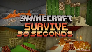 Survive 30 Seconds Map (26.2, 1.20.1) – Live Fast!