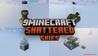 Shattered Skies Map (26.2, 1.20.1) – World In A Bottle