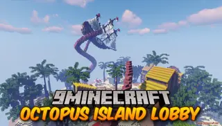 Octopus Island Lobby Map (26.2, 1.20.1) – Stunning Tropical Spawn