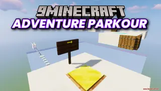 Adventures Parkour Map (26.2, 1.20.1) – A Deadly Test of Leaps and Logic