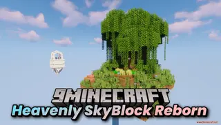 Heavenly SkyBlock Reborn Map (26.2, 1.20.1) – Trials Above the Clouds
