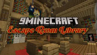 Escape Room Library Map (26.2, 1.20.1) – Unlock the Secrets