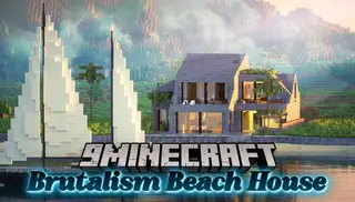 Brutalism Beach House Map (26.2, 1.20.1) – A Stylish Stronghold