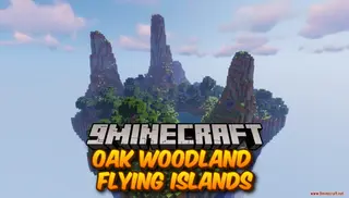 Oak Woodland Flying Islands Map (26.2, 1.20.1) – Beyond the Horizon
