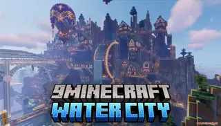 Water City Map (26.2, 1.20.1) – Oceanic Metropolis