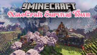 XiaoCraft Survival Town Map (26.2, 1.20.1) – Vibrant Natural Scenery