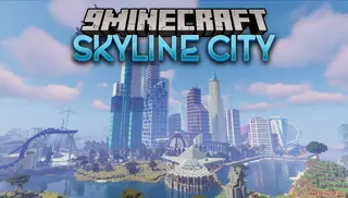 Skyline City Map (26.2, 1.20.1) – Skyscrapers And Coasters