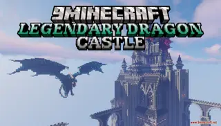 Legendary Dragon Castle Map (26.2, 1.20.1) – A Breathtaking Monument
