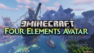 Four Elements Avatar Map (26.2, 1.20.1) – Elemental Kingdoms
